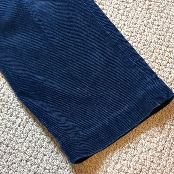 Polo Navy Corduroy Eclectic Grandpa Trousers 38 X 30 - Picture 10 of 11